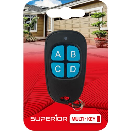 Superior Daljinski upravljač za garažna vrata i kapije, univerzalni - Multi-Key Slike