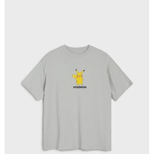 Sinsay Pamučna majica s printom Pokemon Cijene