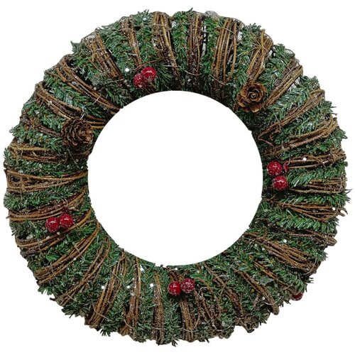  Novogodi&scaron;nji venac za vrata 30 cm zelene boje 41-123000 Cene
