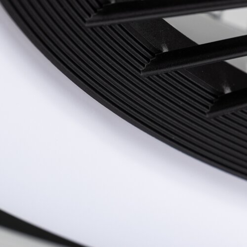  Brilagi - LED prigu&amp;scaron;iva svetiljka sa ventilatorom RONDA LED/48W/230V crna + daljinski upravljač Slike
