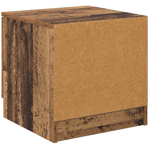  za krevet s ladicama 2 pcs Staro drvo 40 x 39 x 40cm Slike