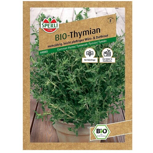 SPERLI Zeli&scaron;čna semena BIO timijan (Thymus vulgaris, Čas setve: April, Čas žetve: Vse leto) Cene