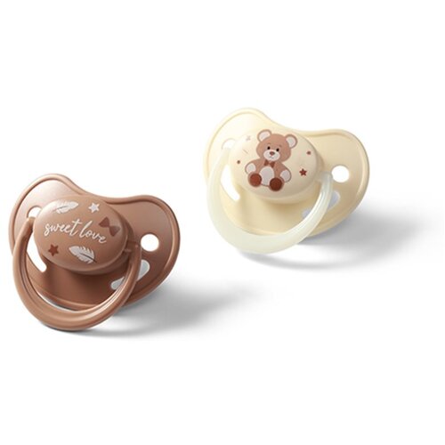 BabyOno Take Care Anatomical Silicone Soothers duda Night & Day 0-6m 2 kom Cijene