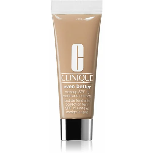 Clinique Even Better™ Makeup SPF 15 Evens and Corrects Mini korektivni tekoči puder SPF 15 odtenek CN 70 Vanilla 10 ml