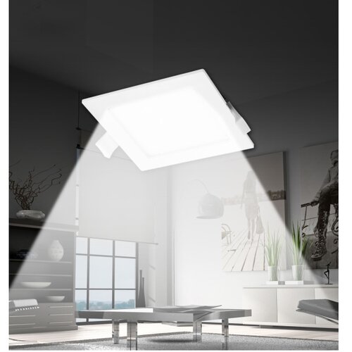 Aigostar LED ugradno plafonsko svetlo LED/16W/230V 16,5x16,5 cm 4000K belo Slike