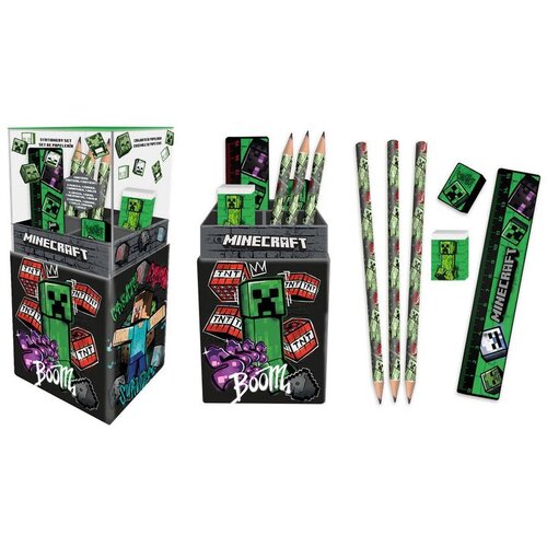 Minecraft Set papeleria portalapices Slike