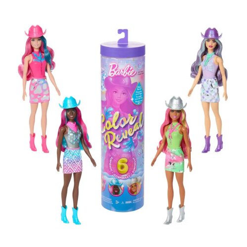 Mattel Igračka lutka Barbie Colour Reveal Disco JCP01 Slike