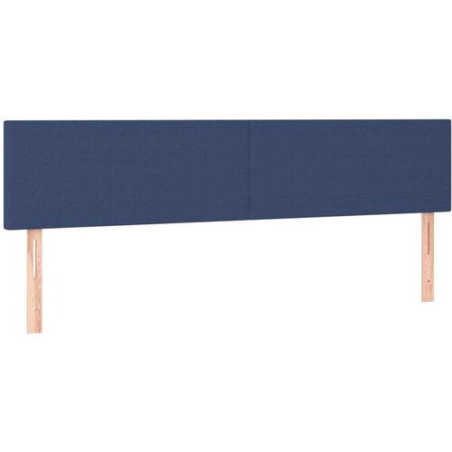 vidaXL Krevet s oprugama i madracem plavi 160x200 cm od tkanine Cene