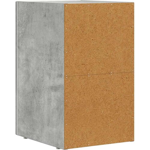  Noćni ormarić Betonski sivi 29,5 x 33,5 x 50 cm Slike