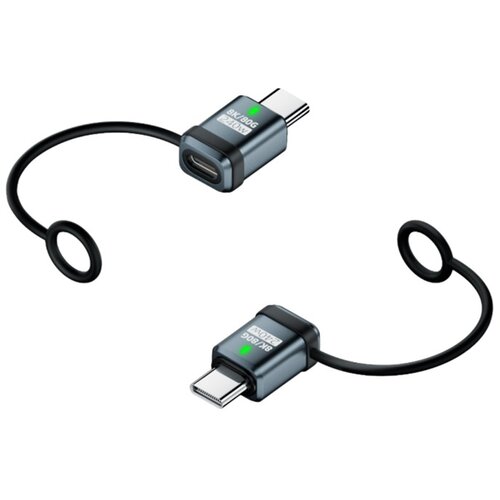 INF 2-Pack Type-C Ženski na Type-C Moški Adapter 240W 120Gbps Grey, (5000291443) Cene