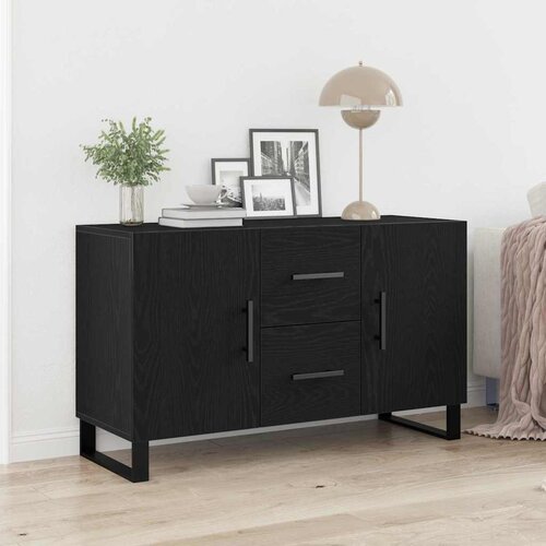  Kreveta Crni hrast 100 x 36 x 60 cm Konstruirano drvo Cijene