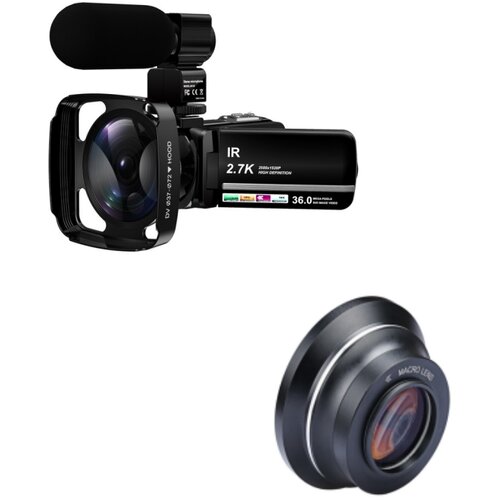 INF digitalni fotoaparat 2.7K, 36MP, cmos, 16x zoom, zajem nasmeha, prepoznavanje obraza, (21369925) Cene