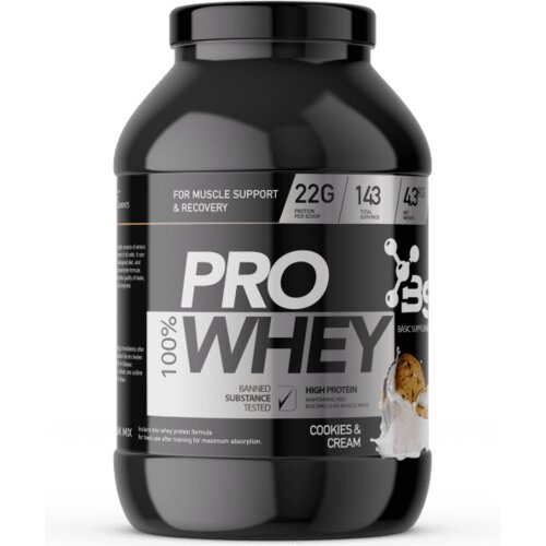 Basic Supplements Whey Protein Pro, Kolačići i krem, 4.3kg Cene