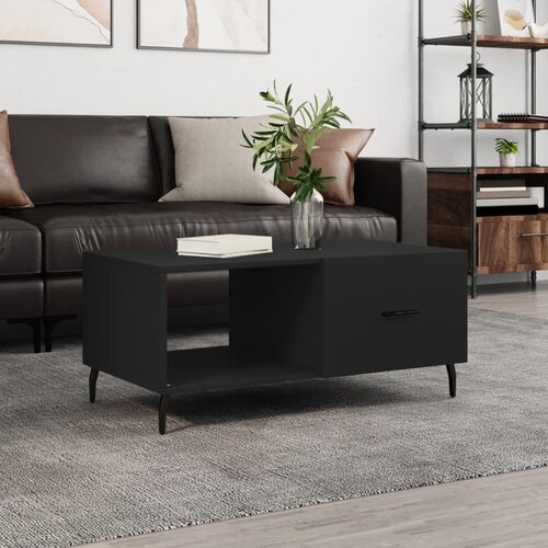 vidaXL Stolić za kavu crni 90x50x40 cm od konstruiranog drva Cijene
