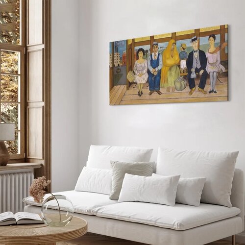  Slika - Frida Kahlo &amp;ndash; The Bus 60x30 Akustična Slike
