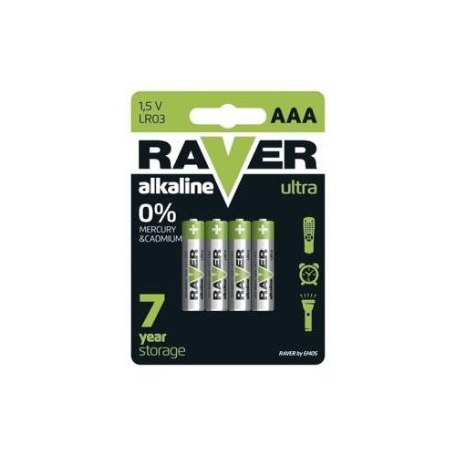 Emos BATERIJA RAVER ALKALINE LR03-B4 B7911 Cijene