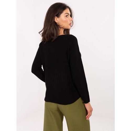 Italy Moda Sweater-IT-SW-2219.63-black Cene