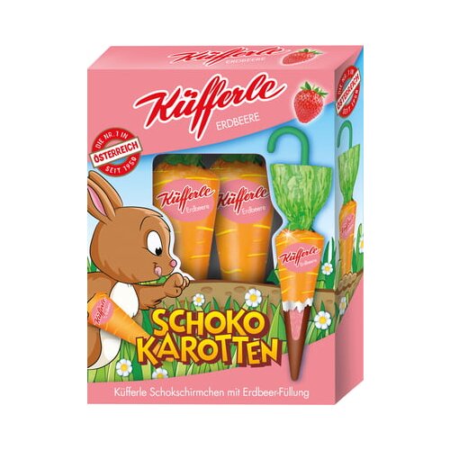 K&amp;uuml;fferle Čokoladno korenje - jagode - 4 kosi Slike