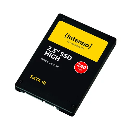 Intenso SSD disk 2,5'', 240GB SATA III HIGH, bere 520 MB/s, zapisuje 500 MB/s (3813440)