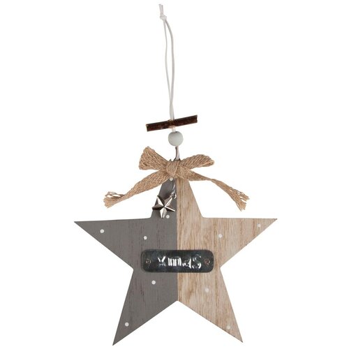 Božićni ukras-drveni ukras zvijezda MDF 18 cm Cene