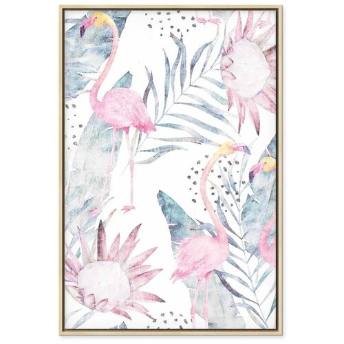  Slika - Exotic Fog (1 Part) Vertical 60x90 U prirodnom drvenom okviru Slike