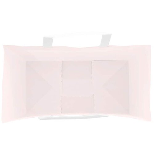 Papirnate vrećice 250 kom s ručkama ružičaste 21x11x36 cm Slike