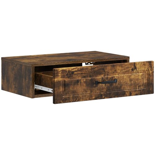 Stolna montirana na zid Dimljeni hrast 59 x 34,5 x 17 cm Slike