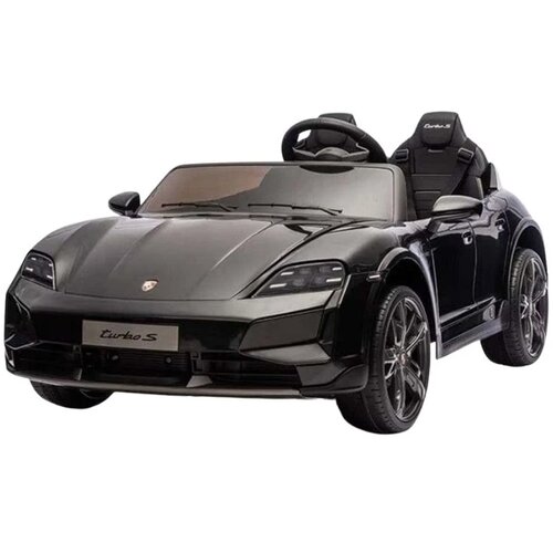 Sporting Machine Dečiji auto na akumulator Porsche Taycan Turbo S Crni Slike
