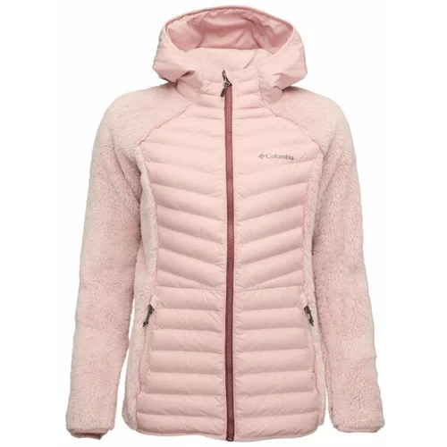 Columbia POWDER LITE SHERPA HYBRID FULL ZIP Ženska jakna, ružičasta, veličina