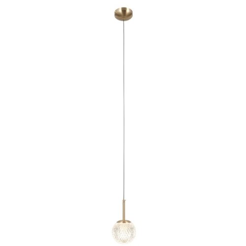  ITALUX PND-40827-1-HBR-CL - Luster na sajli PADRI 1xG9/5W/230V zlatni Slike