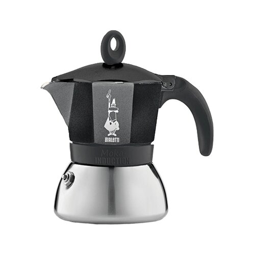 Bialetti Moka indukcija črna - 6 skodelic Slike