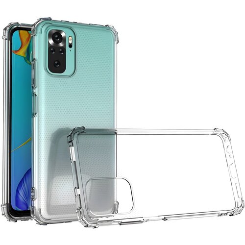  Silikonska futrola s ojačanim rubovima za Xiaomi Redmi 10 - Prozirna KP23486 Cene