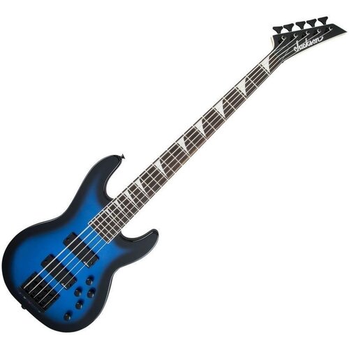 Jackson JS Series Concert Bass JS3V IL Metallic Blue Burst Slike