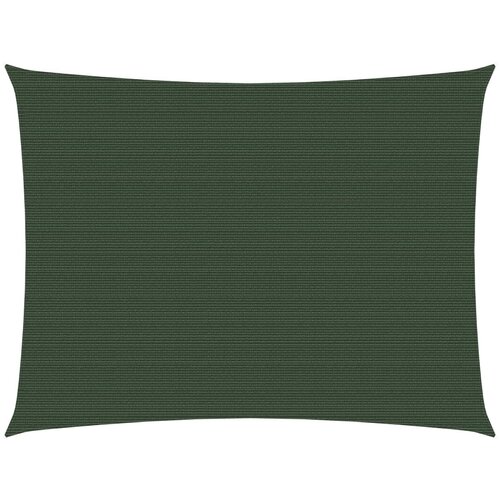  The Living Store Senčno jadro 160 g/m² temno zeleno 2x3 m HDPE - Senčno Jadro, (21497249) Cene