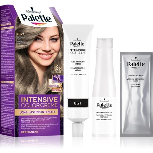 Schwarzkopf Palette Intensive Color Creme permanentna barva za lase odtenek 8-21 Ashy Light Blond Cene