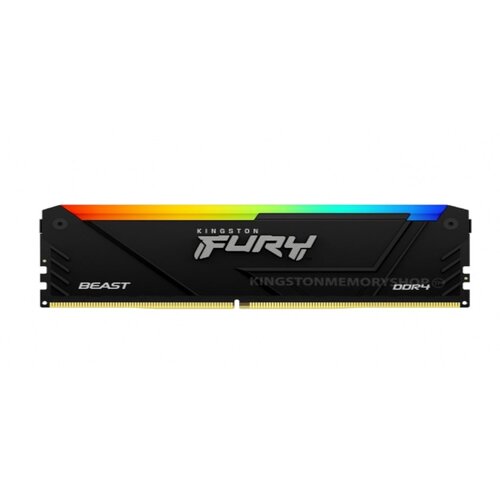 Kingston Memorija Fury Beast KF432C16BB2AK2/32 32GB(2X16GB)/DIMM/DDR4/3200MHz/crna Cene