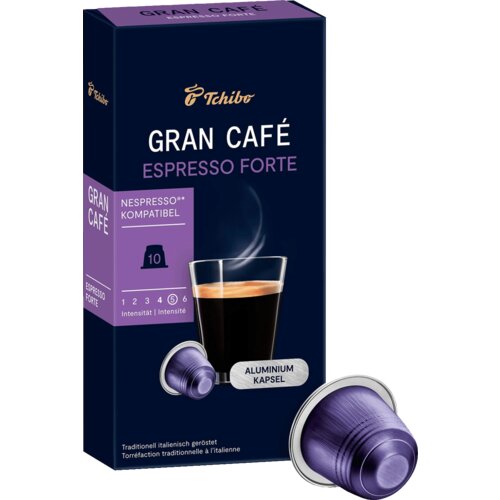 TCHIBO kapsule Gran Café Espresso Forte za Nespresso aparate 10/1, Ljubičaste Cijene