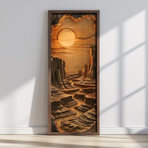 Wallity slika LONG021-S/120-40, 40 x 120 cm Cene