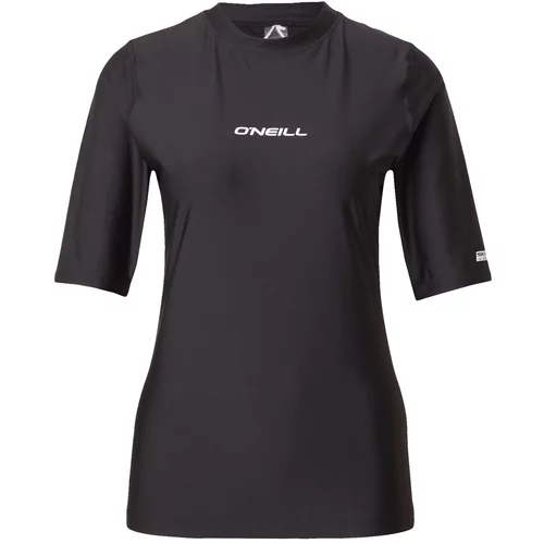 O'neill Tehnička sportska majica 'ESSENTIALS BIDART' crna / bijela