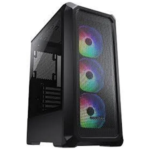 Cougar Archon 2 Mesh RGB (White) | PC Case | Mid Tower / Mesh Front Panel / 3 x ARGB Fans / 3mm TG Left Panel