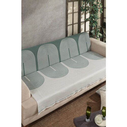 Hanah home prekrivač Esta, 170x200cm, 270 gr/m&amp;sup2;, Zeleno-beli Slike