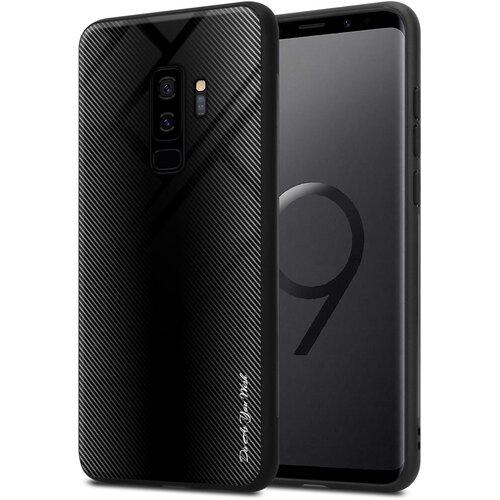 Cadorabo Ohi&scaron;je, združljiv s Samsung - Stripe Optics v Opal Black - Za&scaron;čitni pokrov iz silikona TPU in hrbta iz kaljenega stekla, (20578987) Cene