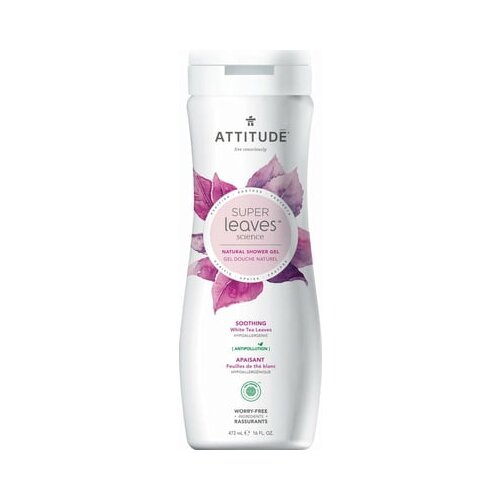 Attitude Super Leaves Shower Gel White Tea Leaves - 473 ml Cene