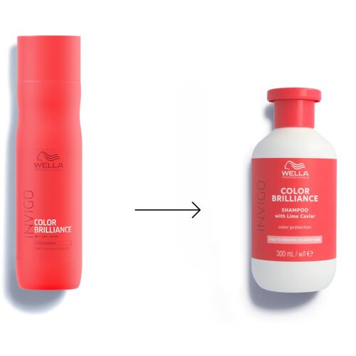 Wella Professionals invigo color brilliance &amp;scaron;ampon za barvane tanke lase 1000 ml za ženske Slike