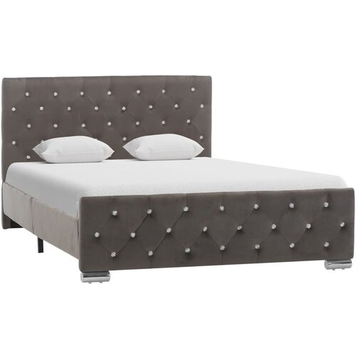 Furnova Posteljni okvir sivo blago 120x200 cm, (21931503) Slike
