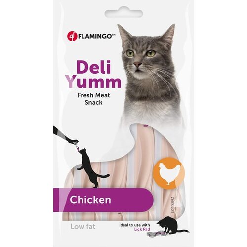 Flamingo pribolj&amp;scaron;ek za mačke Deli Yumm Pi&amp;scaron;čanec Slike