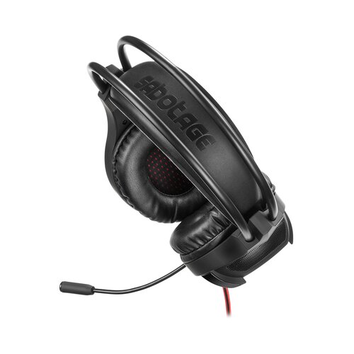 Yenkee YHP 3030 SABOTAGE, gaming, Crne slu&amp;scaron;alice Slike
