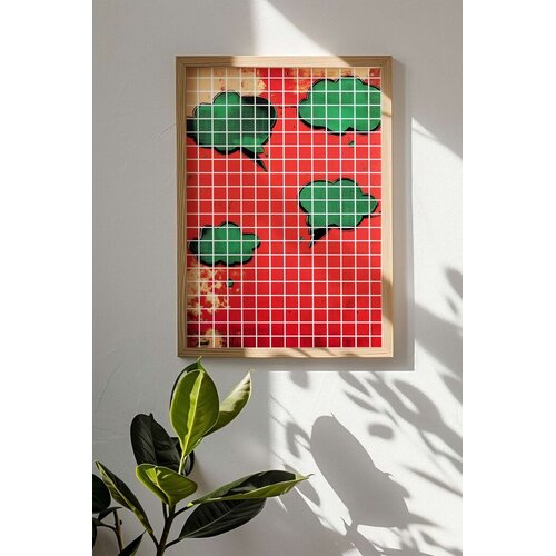 Wallity Uokvirena slika Popkare26, 33x48 cm Cene