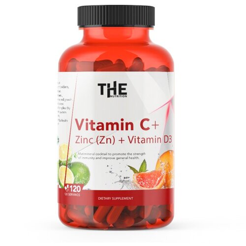 The Nutrition kompleks vitamina c, cinka i vitamina D3 120/1 122550 Cene
