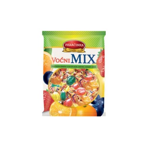 Paraćinka voćni mix tvrde punjene bombone 300g kesa Slike